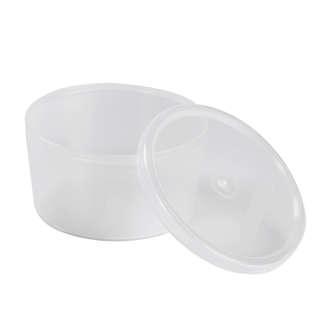 Denture-container PP ø 80/90 mm